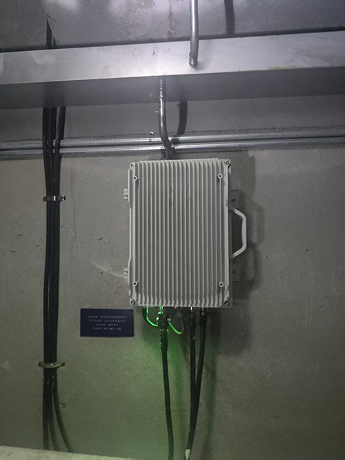  丹江口电力管廊覆盖漏缆方式案例